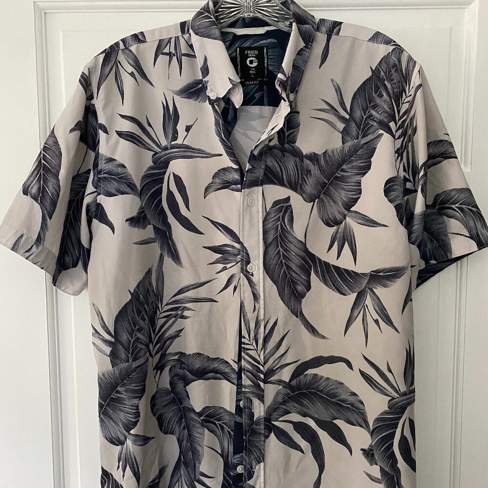 Fried Denim Large NYC Button Down